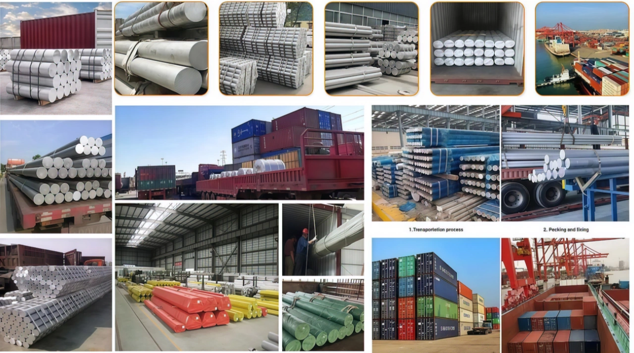 Aluminum Bar Rod Packaging