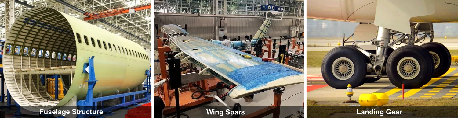 Aluminum Bar Rod for Aerospace - Aircraft wing spars, skin, landing gear