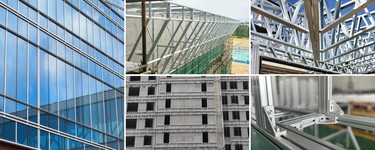 Aluminum Alloy Bar Rod for Building Curtain Wall