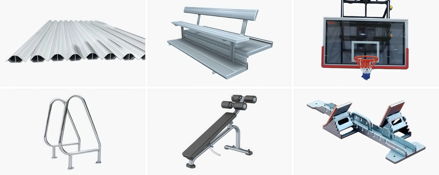 Aluminum Profiles for Sports Facilities