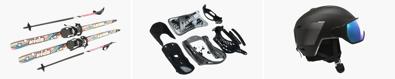 Aluminum Alloys for Skiing Equipment - Ski Board，Ski Poles，Accessories