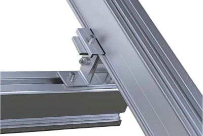 Base Clip Frame Solutions with Aluminum Profiles for PV Panels