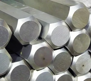 Beveled Aluminum Hex Bar