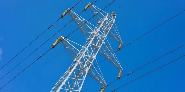 High-voltage transmission and transformation overhead ground wire