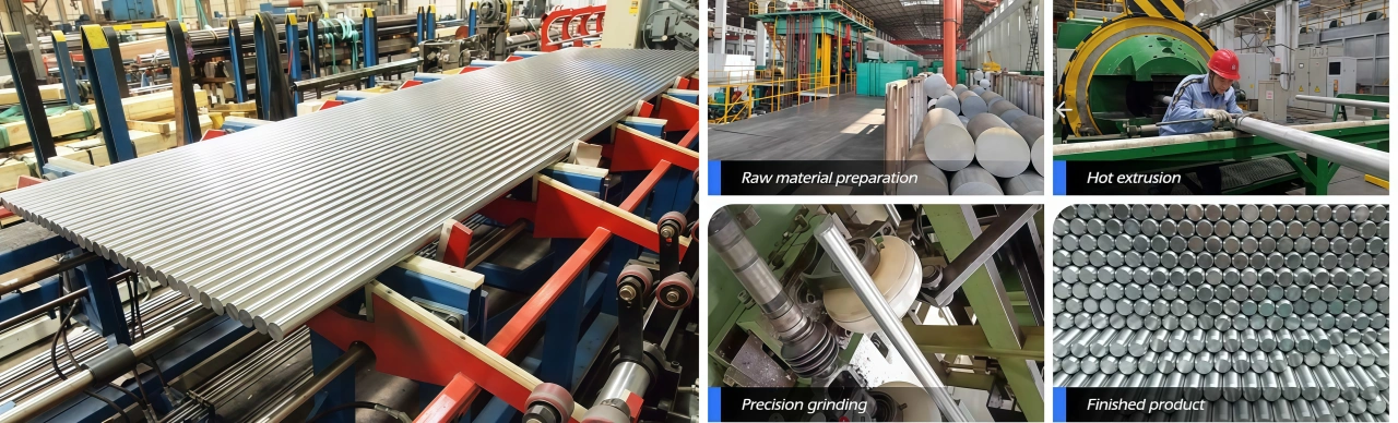 Precision Ground Aluminum Rod Production Process